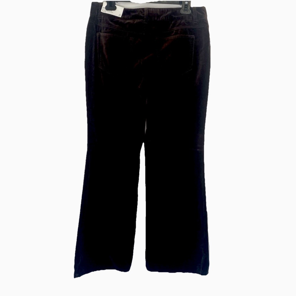 NWT Ann Taylor LOFT‎ Marisa Brown Corduroy Pants Sz 8 Mid Rise  Boho Wester
